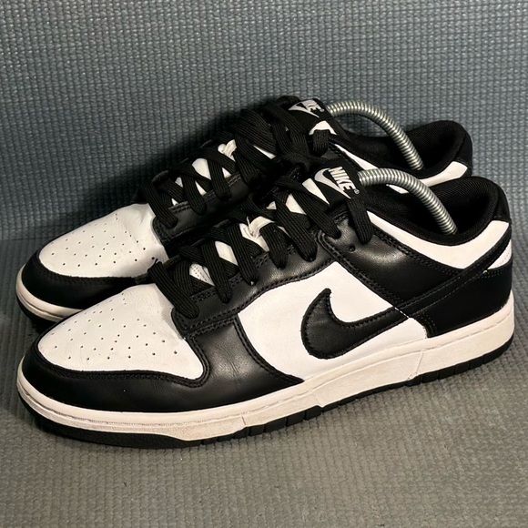 Nike Dunk Low Retro White Black Panda 2021 Sneakers DD1391-100 Men’s Size 9 - Picture 1 of 9